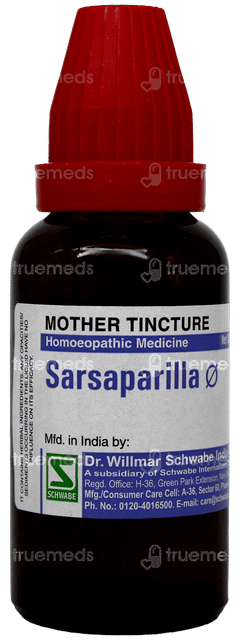 Dr Willmar Schwabe Sarsaparilla Q Mother Tincture 30Ml